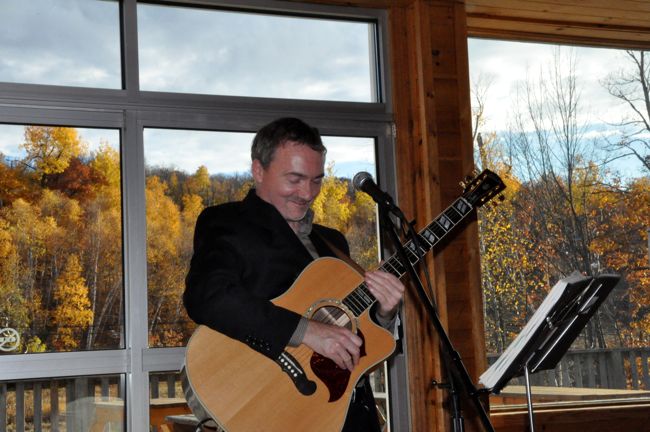 Dave Milliken Performing at a Wedding Ceremony