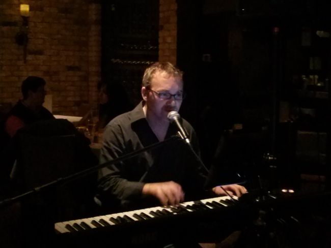 Dave Milliken Playing Keys at Stella