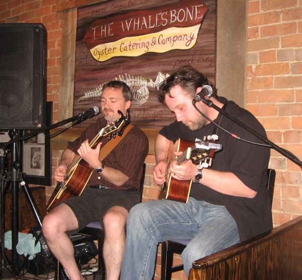 Dave & Brady on the Whalesbone stage